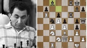 Бычья сила!! Тигран Петросян эффектно жертвует качество! Шахматы.