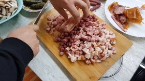 Невероятно вкусная солянка с копчёностями