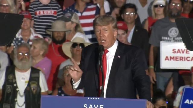 Former President Donald Trump Vows To Make America Great Again