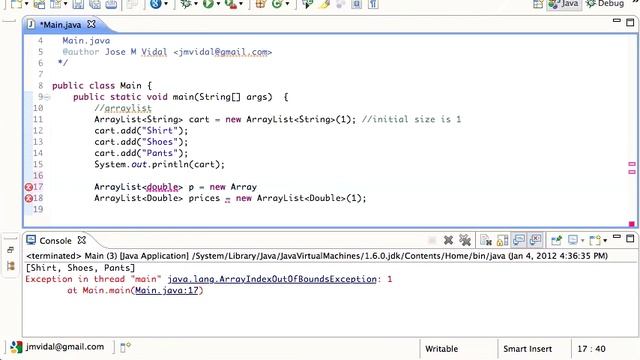 Java ArrayList Tutorial