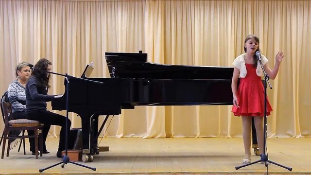 Ксюша Доронина - Л. Марченко "Менуэт" смотреть онлайн