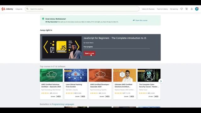 #JavaScript for Beginners | #Udemy 100% free course with Certification | Anyone can Apply