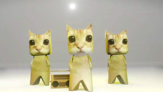 Мем кот с бумагой