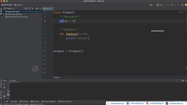 Python : What is class and object ? | OOP concept | python for beginners
