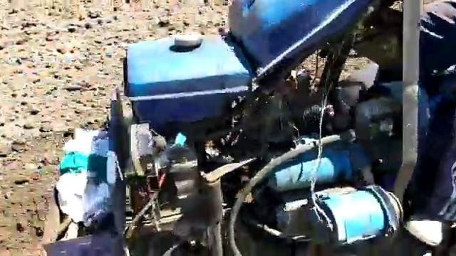 Самодельный мини трактор из мотоблока МТЗ05