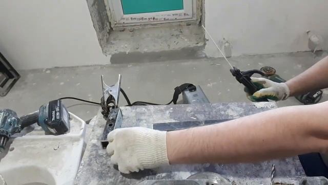 Установка подоконника на балконную раму. Финоугорская схема. смотреть онлайн