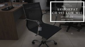 Кресло для руководителя Бюрократ CH 993 LOW M01