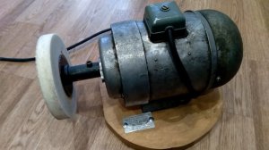 Наждак домашнего мастера из двигателя от советской стиральной машины//Home master's sharpener.