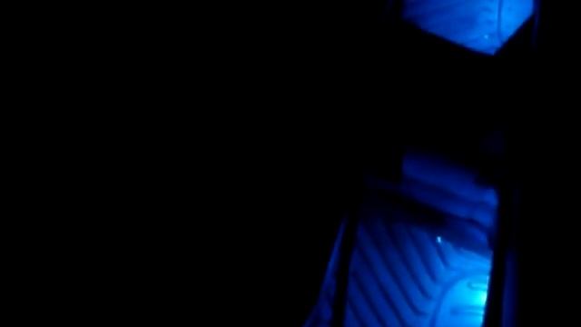 Подсветка салона Subaru Forester SG5, голубая смотреть онлайн