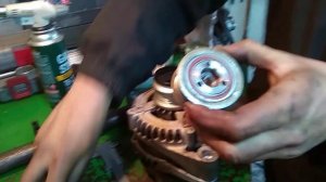 Таёта Авенсис 2.0 дизель замена обгонной муфты генератора