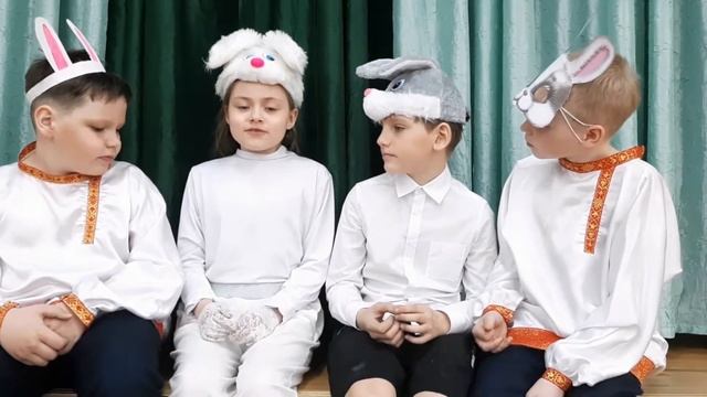 Спектакль по мотивам эвенкийских сказок Заяц врун Снегирь смотреть онлайн