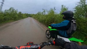 НОЧЬЮ в ЭНДУРО на Питбайках | НОЧЬЮ по Городу | ПОКАТУШКА на Питбайках с Другом?! Прохват!