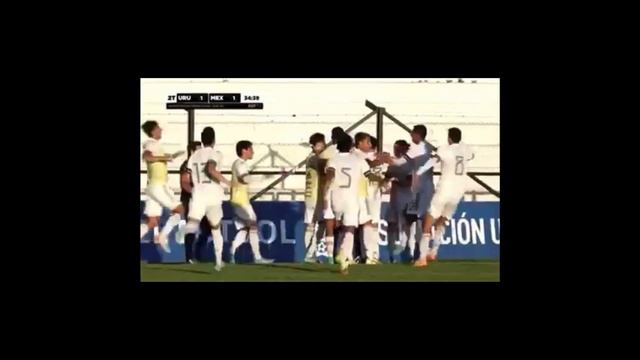 GOL KAREL CAMPOS MÉXICO SUB 20 VS URUGUAY смотреть онлайн
