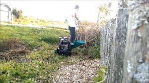 Видео испытаний измельчителя в реальных условиях Salamandra SH 250 D