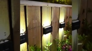 Водонепроницаемый садовый светильник на солнечной батарее