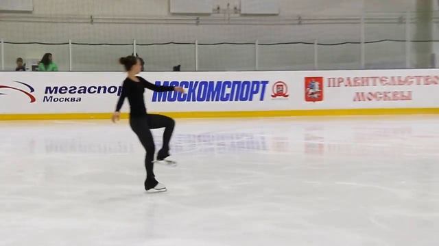 Анастасия ЛАВРИНА, произвольная программа, Открытое первенство Москвы 2016 смотреть онлайн