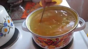ГОРОХОВЫЙ СУП С КОПЧЕНОСТЯМИ