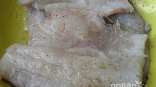 Минтай, запеченный в духовке