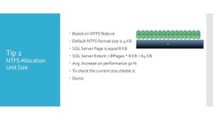 Tip 2 – NTFS Allocation Unit Size