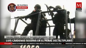 Tribunal determina que Luis Cárdenas Palomino debe permanecer en penal del Altiplano