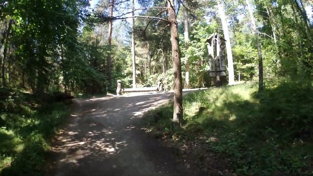 ГАЛОПОМ ПО ЕВРОПАМ. Странные места в Литве. "Жуткие" гора крестов и гора ведьм за один день. смотреть онлайн