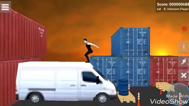 Начал играть Backflip Madness/первая часть смотреть онлайн