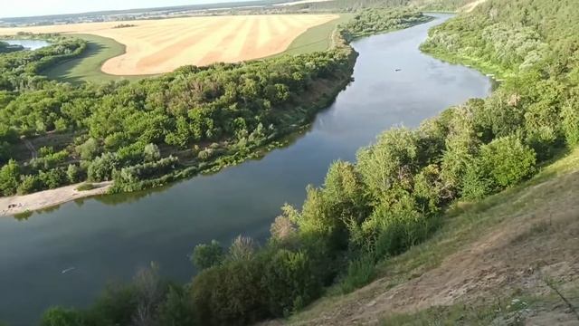 Кривоборье река Дон Воронежская область