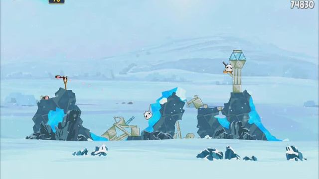 Angry Birds Star Wars - Level 3-5 Hoth 3 Star Walkthrough | WikiGameGuides смотреть онлайн