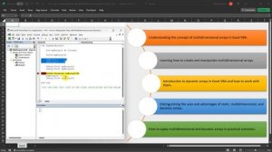 #10   How to Manipulate Data with Multidimensional and Dynamic Arrays in Excel VBA