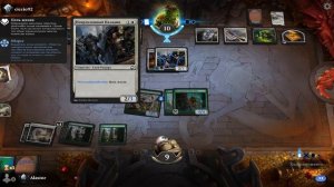 Alastor играет в в MTG Arena. Играю тем что надрафчил.