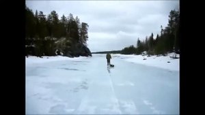 зимняя рыбалка в заполярье 2014 часть 2