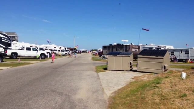 Палаточный городок в США, Прогулка по Кемпинг городку