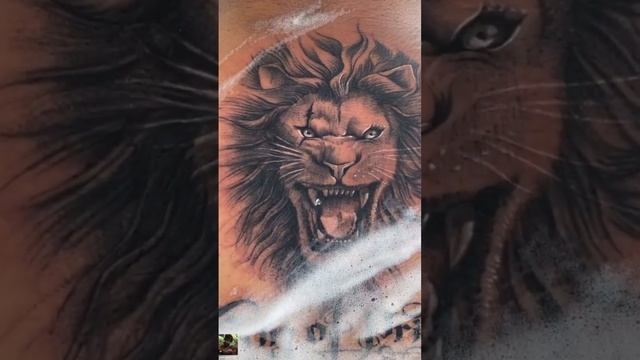 #liontattoo #bangaloretattooartist #bangaloretattoostudio #tattooartist #bangaloretattoo #lion