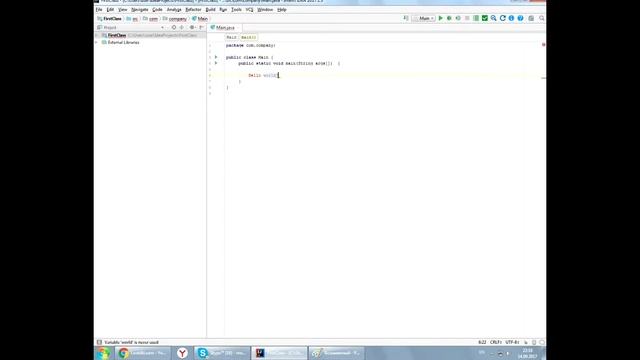 Java. Выпуск 1. Первая программа и переменные смотреть онлайн