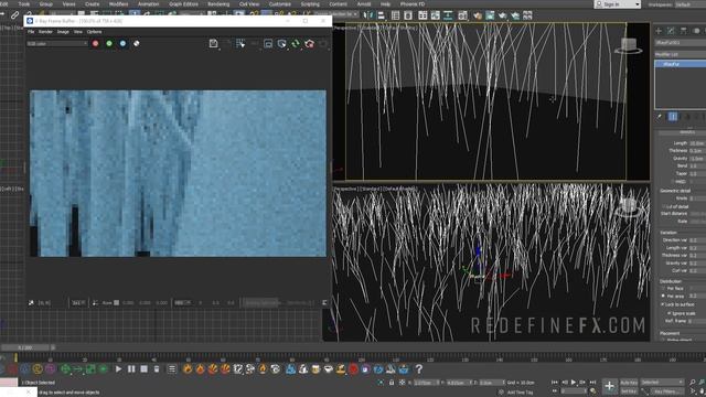 Quick Vray 5 Fur Tutorial in 3Ds Max #RedefineFX