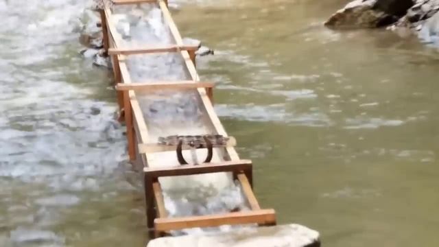 Колода для промывки золота