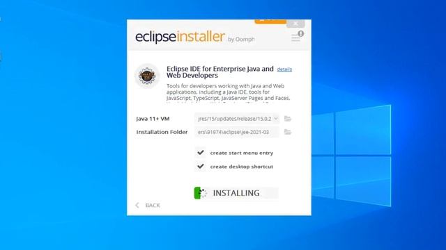 How to Download and install Eclipse IDE 2021 on Windows 10 (64 bit) Step by Step Installation guide смотреть онлайн