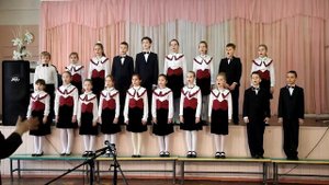 "На горе-то калина"русская народная песня,обрабаботка Л.Комлевой