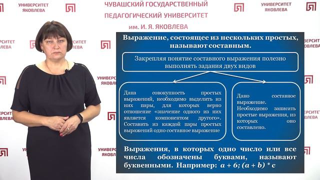 Тереньева Л.П. - Выражения и их виды в курсе математики начальной школы