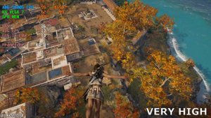 AMD Ryzen 5 5600G -  Assassin's Creed Odyssey FULL HD Gameplay FPS Test (All Graphic Modes)