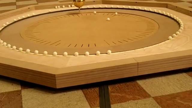 Маятник Фуко в Ульмском соборе (Мюнстере). Foucault pendulum смотреть онлайн