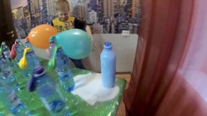 ОПЫТ С СОДОЙ И УКСУСОМ. ОПЫТЫ ДЛЯ ДЕТЕЙ??НАДУВАЕМ ВОЗДУШНЫЕ ШАРЫ??/ Science Experiment For Kids