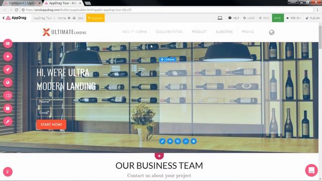 AppDrag Cloud Backend Demo
