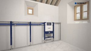 Монтаж инсталляции Geberit Duofix Omega. Инсталляция для подвесного унитаза. Инструкция по монтажу