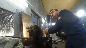 Mitsubishi Pajero 4д56т промер коленвала сборка поршней