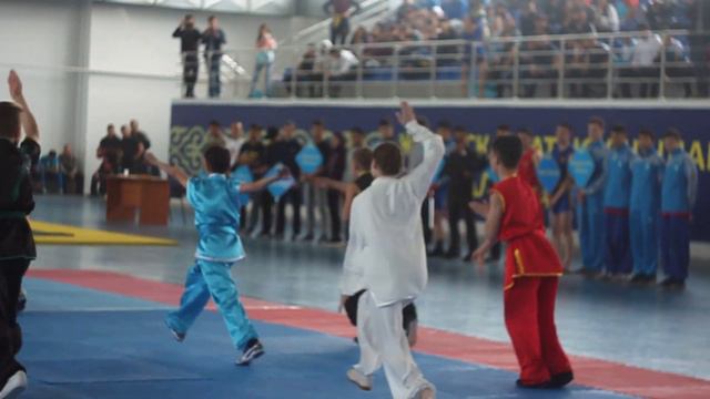 Как прошел чемпионат Казахстана по ушу саньда в Шымкенте смотреть онлайн