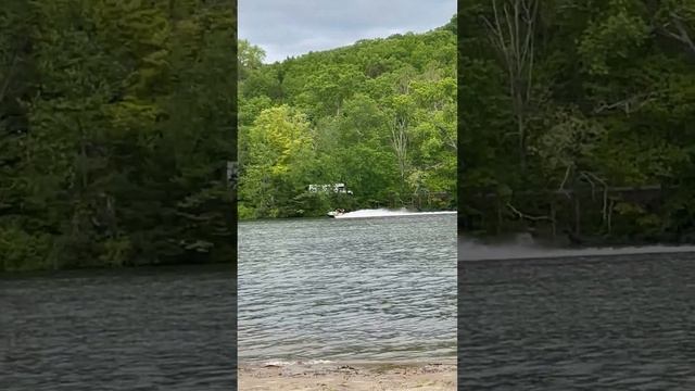 Family on a Jet Ski #jetski #waverunner #river