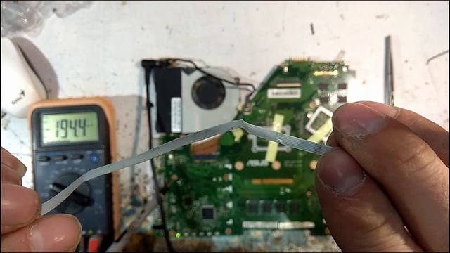 Ноутбук ASUS X550VB не включается, замена шлейфов смотреть онлайн