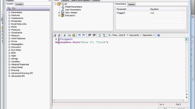 57 AUTODESK INVENTOR ilogic Tutorial ( iTrigger )