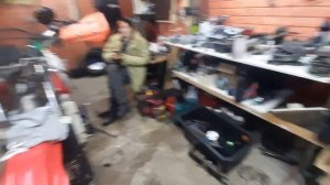 Honda xr650r  попробуй завести с полтыка